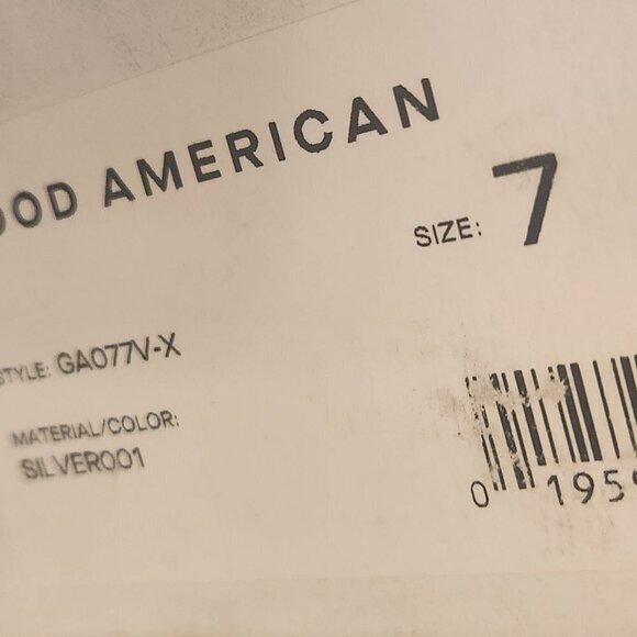 Good American Silver Sandals - Picture 10 of 11